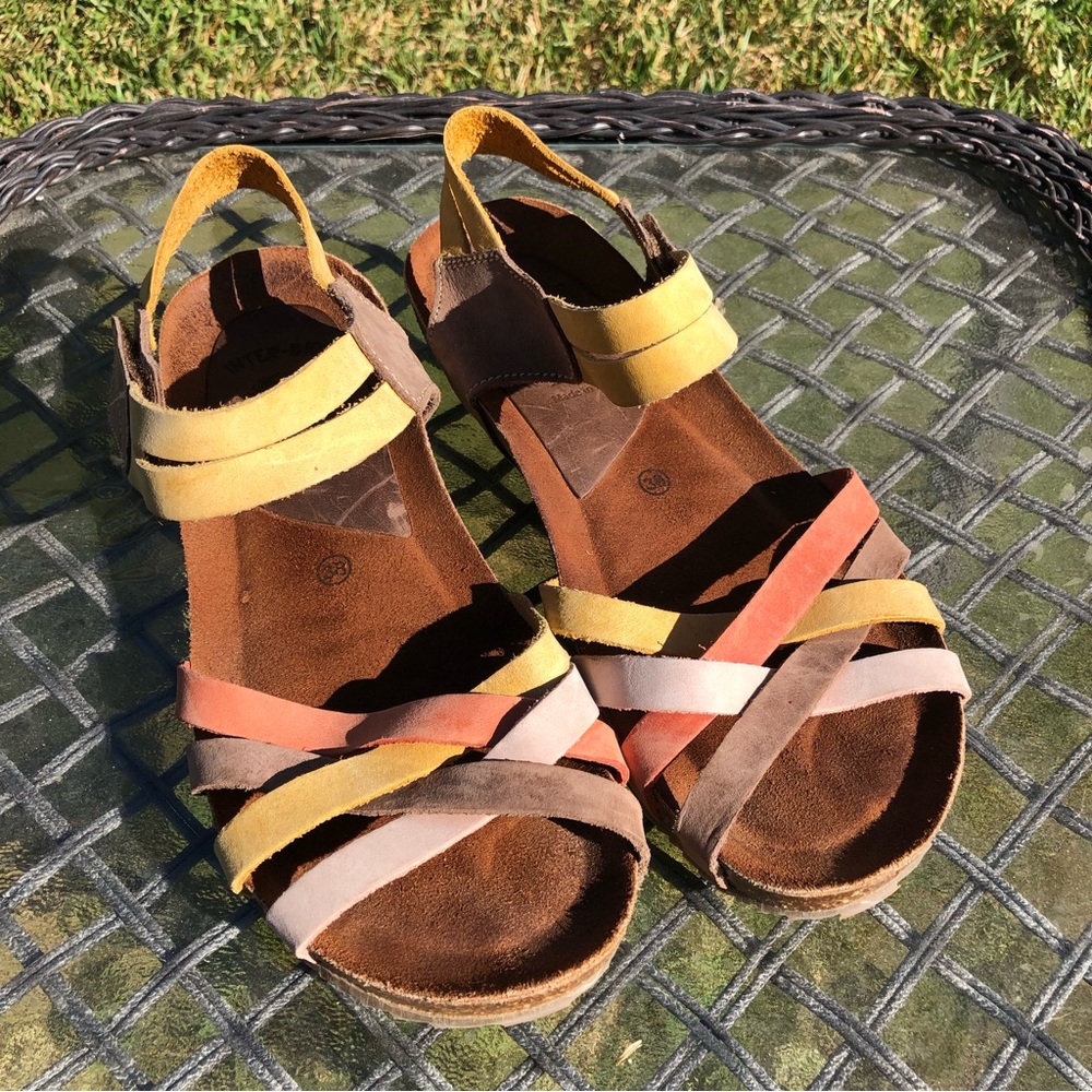 Inter-Bios leather sandals size 38/7